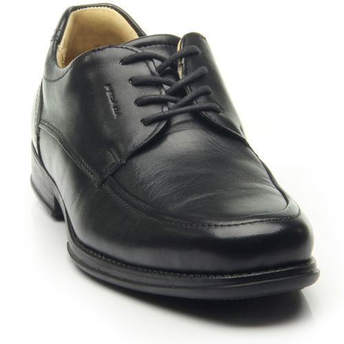 Sapato Social Pegada Masculino em Couro Preto 123453-01