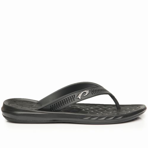 Chinelo Pegada Masculino em TPU Preto 161001-03