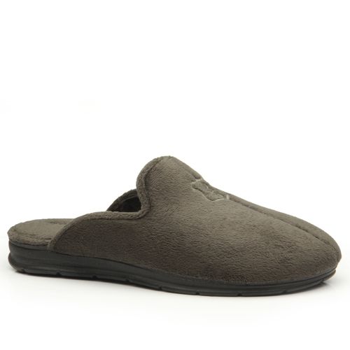 Pantufa Pegada Masculina em Tecido Musgo 166001-01