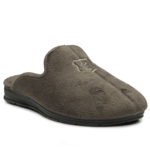 Pantufa Pegada Masculina em Tecido Musgo 166001-01