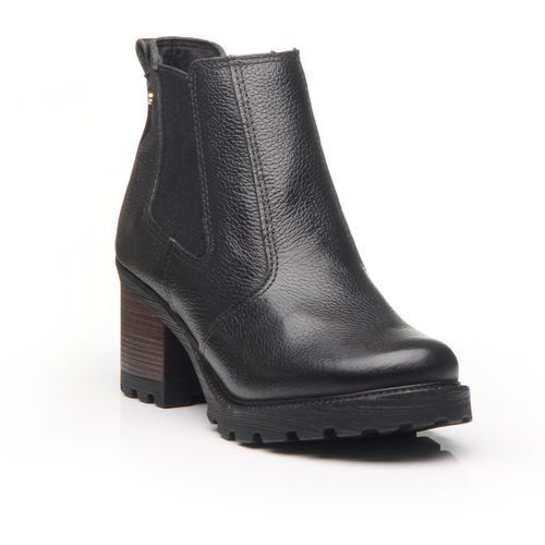 Bota Pegada Feminina em Couro Preto 281322-06