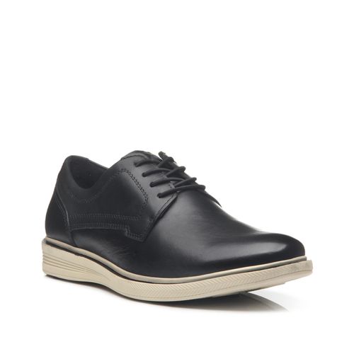 Sapato Social Pegada Masculino em Couro Preto 126101-02