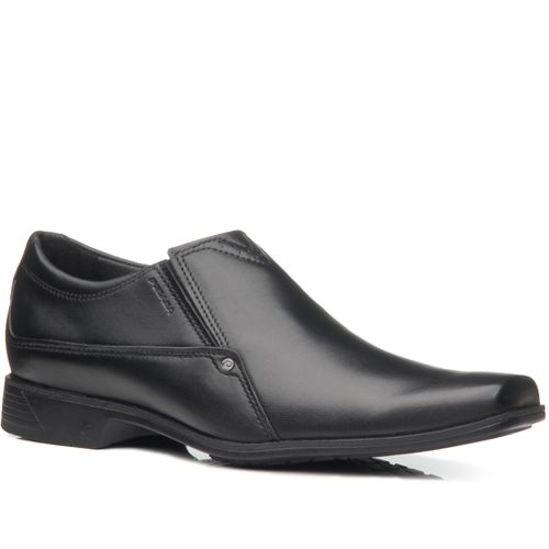 Sapato Social Pegada Masculino em Couro Preto 124232-01