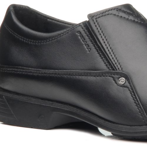 Sapato Social Pegada Masculino em Couro Preto 124232-01