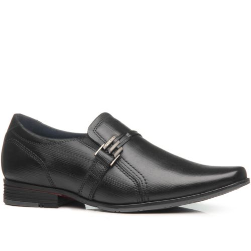 Sapato Social Pegada Masculino em Couro Preto 125806-01