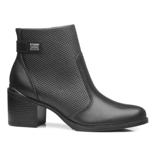 Bota Pegada Feminina em Couro Preto 280306-04