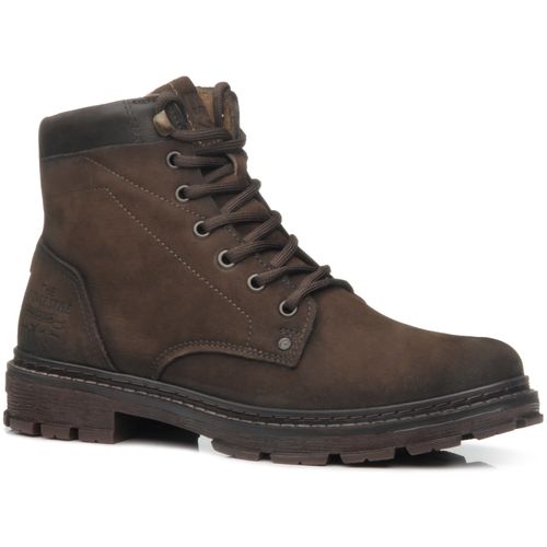 Coturno Pegada Masculino em Couro Chocolate 181705-05