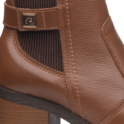 Bota Pegada Feminina em Couro Terracota 281309-02