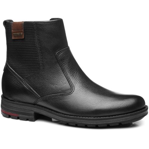 Bota Pegada Masculino em Couro Preto 181351-02