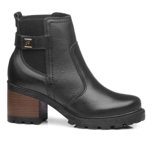 Bota Pegada Feminina em Couro Preto 281309-05