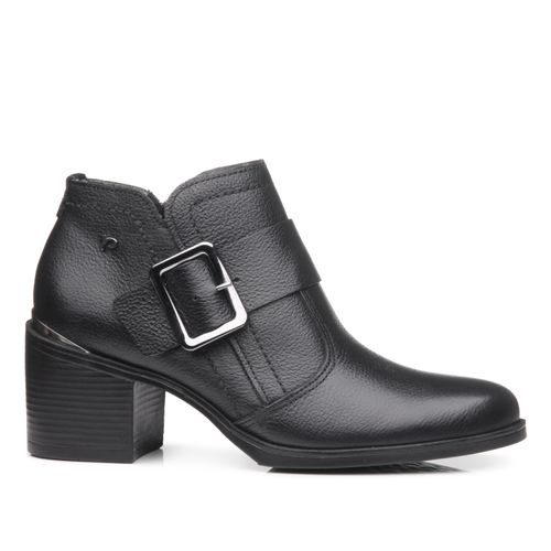 Bota Pegada Feminina em Couro Preto 280307-02