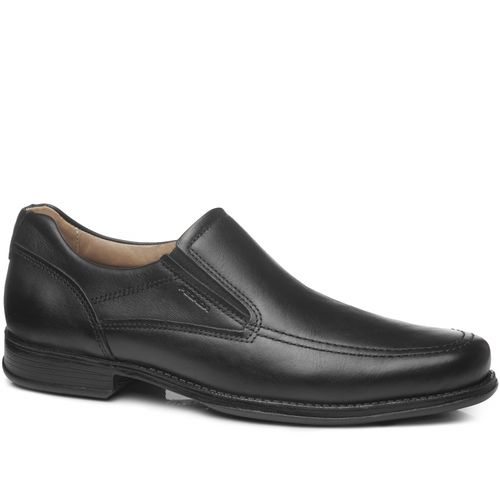 Sapato Social Pegada Masculino em Couro Preto 123463-01