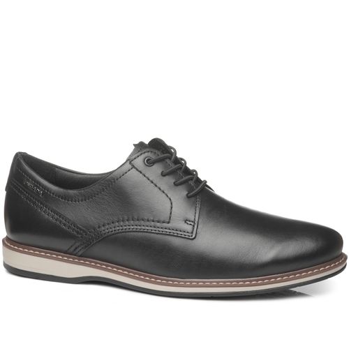 Sapato Casual Pegada Masculino em Couro Preto 125151-01