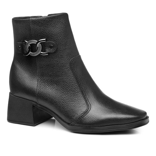 Bota Pegada Feminina em Couro Preto 282307-06