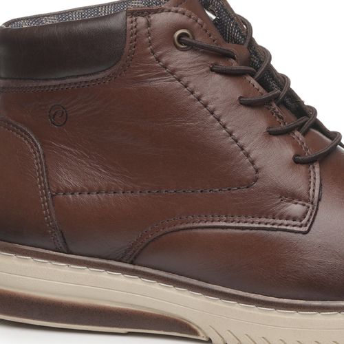 Bota Pegada Masculina em Couro Terracota 111405-03