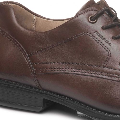 Sapato Social Pegada Masculino em Couro Terracota 123462-02