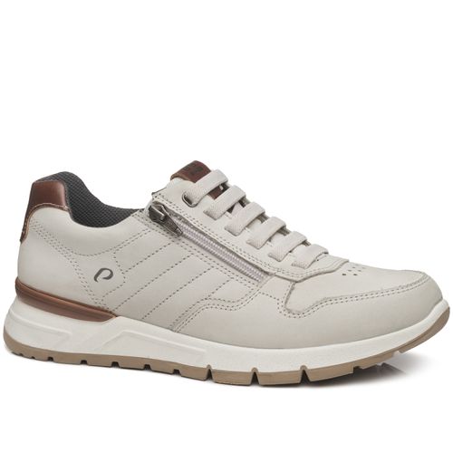 Tênis Casual Pegada Masculino em Couro Gelo 111603-08