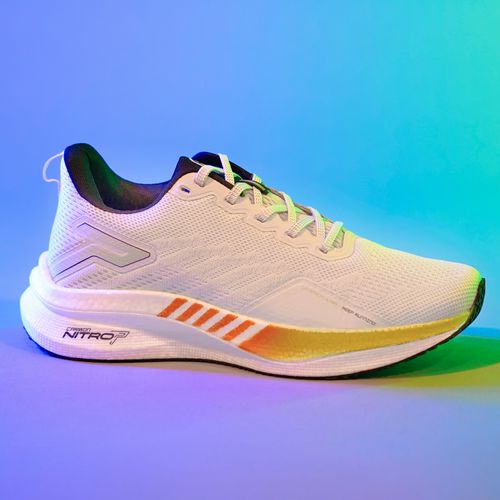 Tênis Esportivo Pegada Masculino em Tecido Off White 190801-05