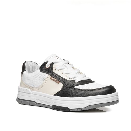 Tênis Pegada Feminino em Couro Branco 212608-03