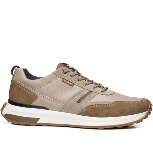 Tênis Casual Pegada Masculino em Couro Desert 110751-04