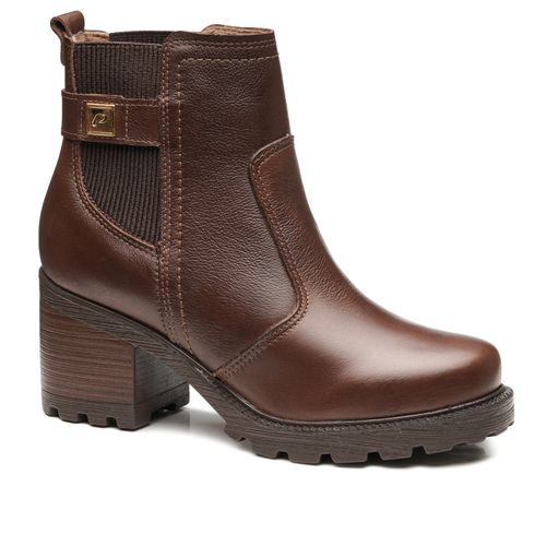 Bota Pegada Feminina em Couro Pinhão 281309-07