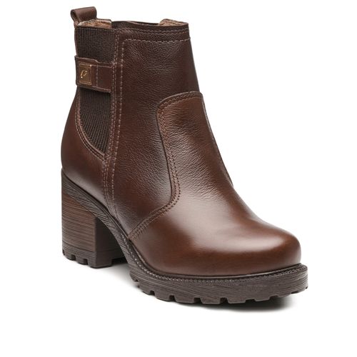 Bota Pegada Feminina em Couro Pinhão 281309-07