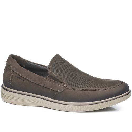 Sapato Casual Pegada Masculino em Couro Chocolate 126112-05