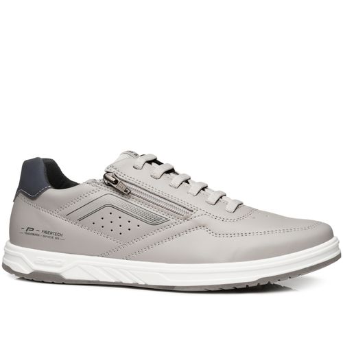 Sapatênis Pegada Masculino em Microfibra Silver 172005-04