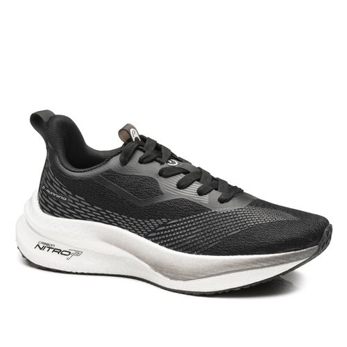 Tênis Esportivo Pegada Feminino em Tecido Preto 290802-04