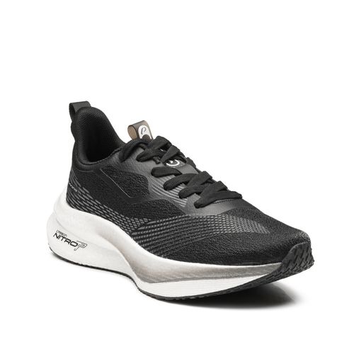 Tênis Esportivo Pegada Feminino em Tecido Preto 290802-04