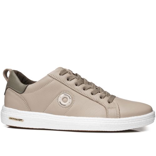 Tênis Casual Pegada Masculino em Couro Desert 112004-05