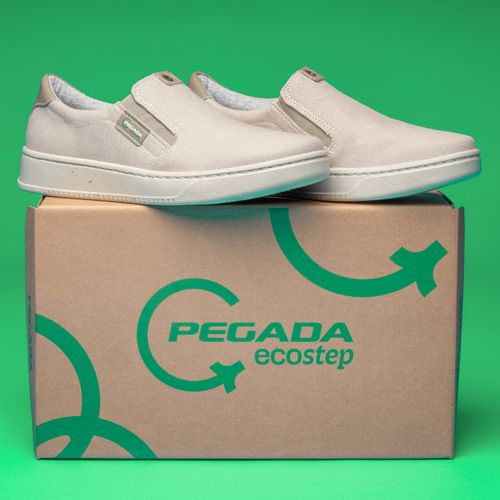 Tênis Casual Pegada Masculino em Tecido Areia 171954-01