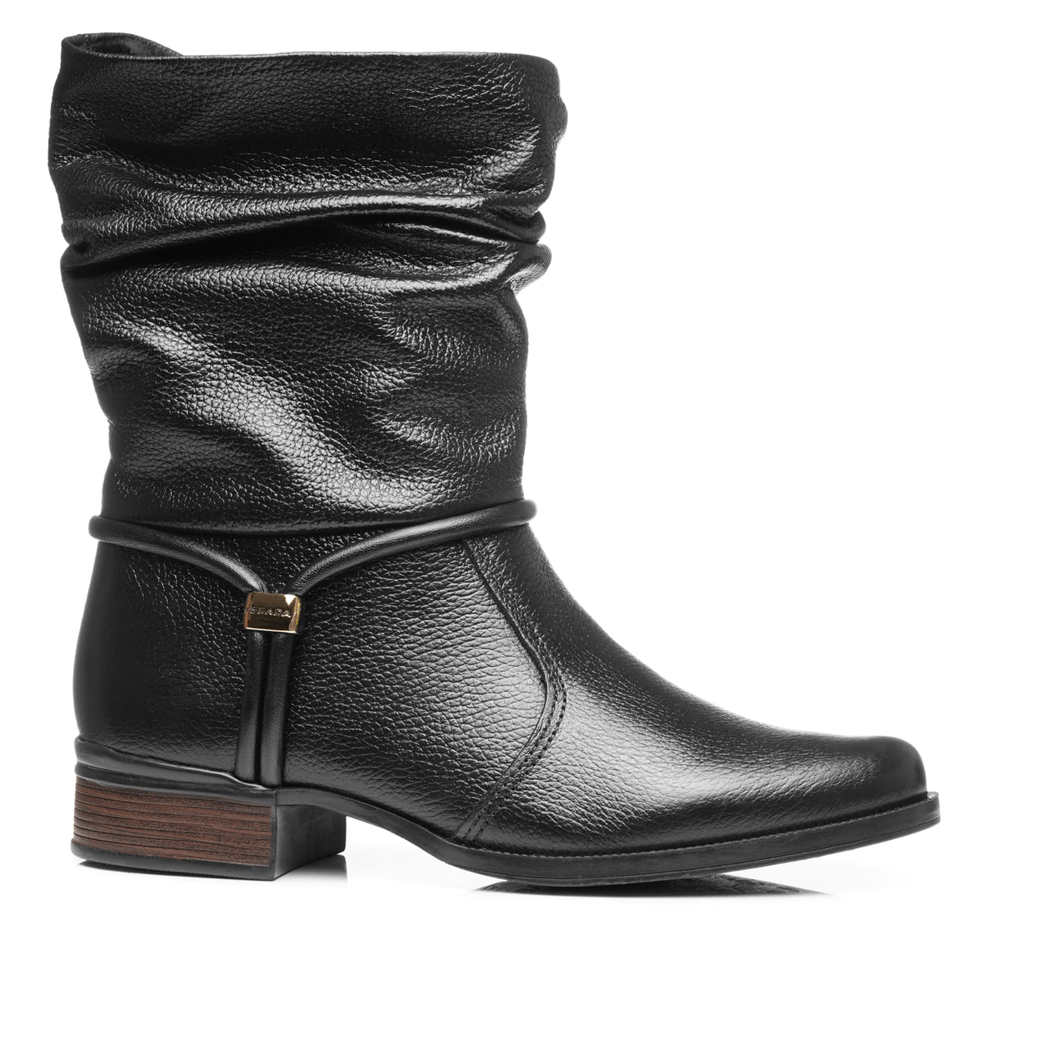 Bota e Coturno Pegada Feminino vem comprar em couro, terracota