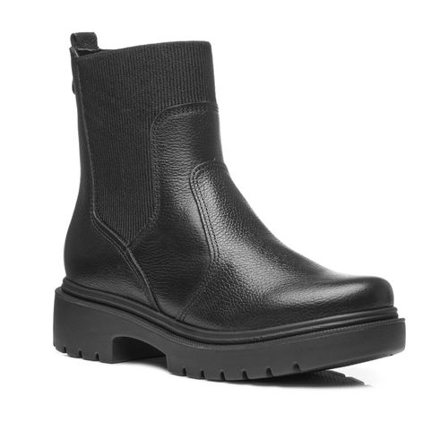 Bota Pegada Feminina em Couro Preto 282407-04