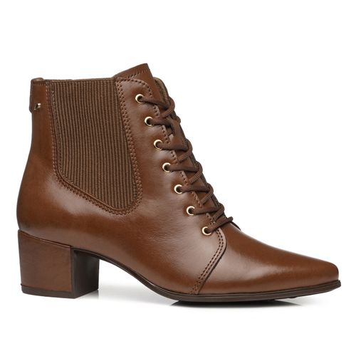Bota Pegada Feminina em Couro Pinhão 280903-02