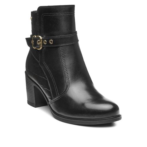 Bota Pegada Feminina em Couro Preto 280401-03