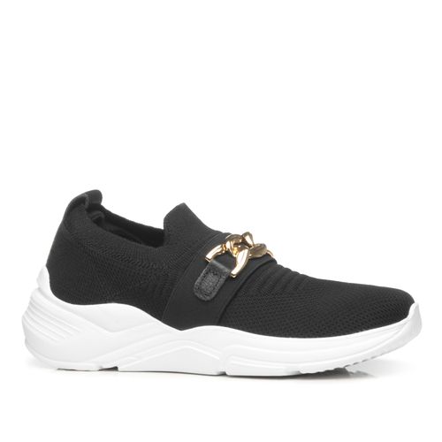 Tênis Pegada Feminino em Couro Preto 218831-03