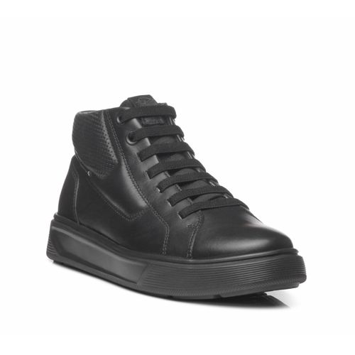 Tênis Casual Pegada Masculino em Couro Preto 110922-06