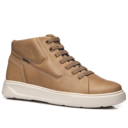 Tênis Casual Pegada Masculino em Couro Ipê 110922-07