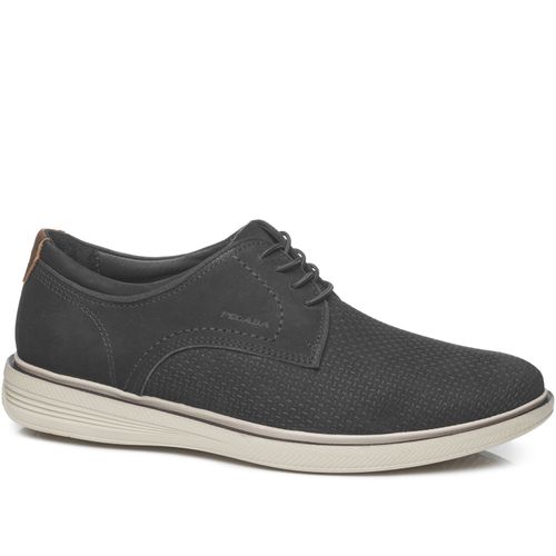 Sapato Casual Pegada Masculino em Couro Preto 126113-08