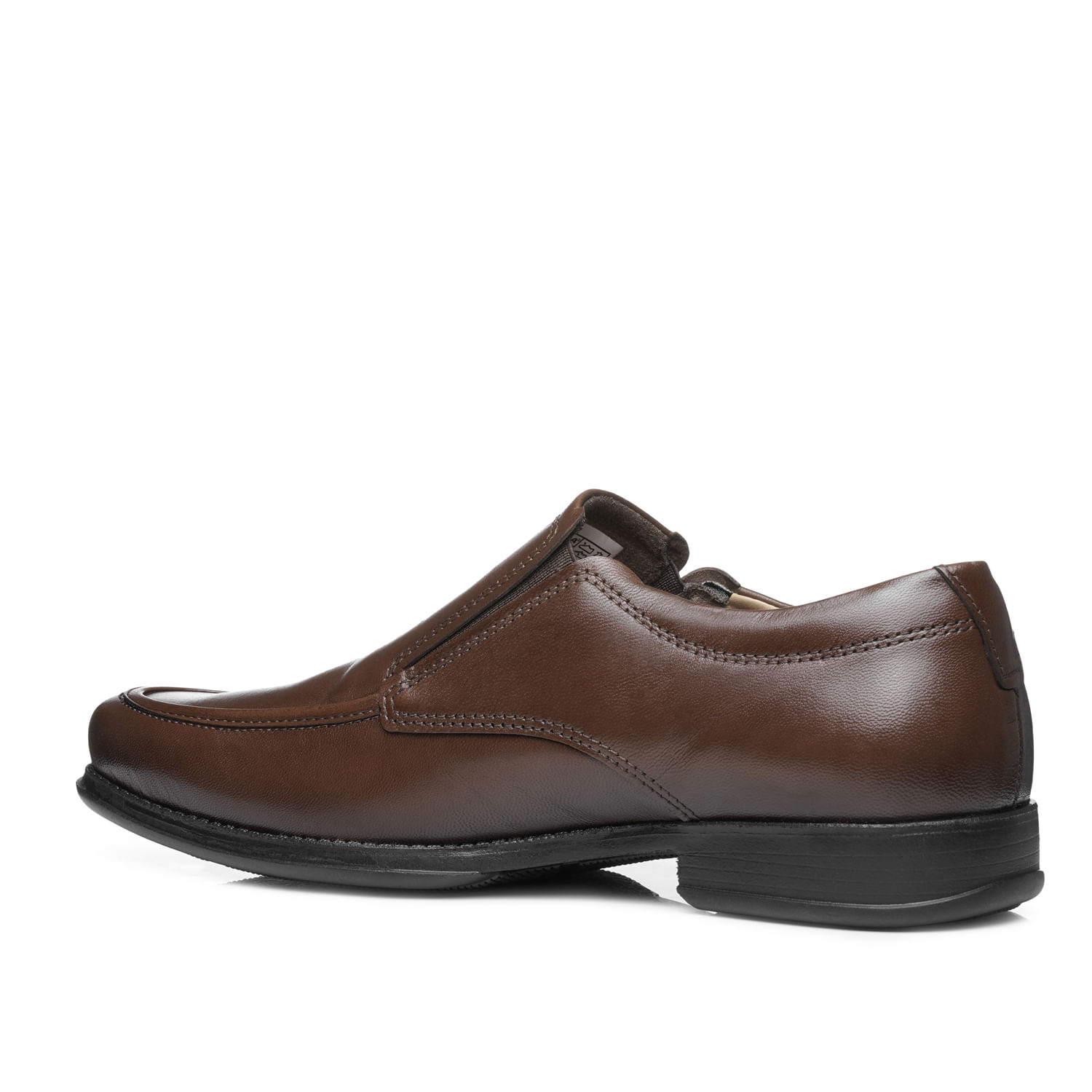 洋書 TWO S Sapato Social Pegada Masculino em Couro Pinhão 123464-02 - Pegada