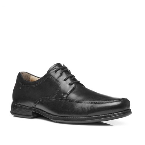 Sapato Social Pegada Masculino em Couro Preto 123465-01