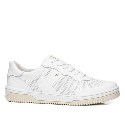 Tênis Pegada Feminino em Couro Branco 211805-01