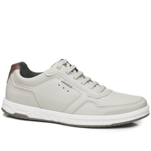 Sapatênis Pegada Masculino em Microfibra White 172001-02