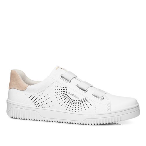 Tênis Pegada Feminino em Couro Branco 211802-01