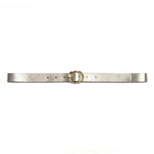 Cinto Pegada Feminino em Couro Ouro CI001212-04