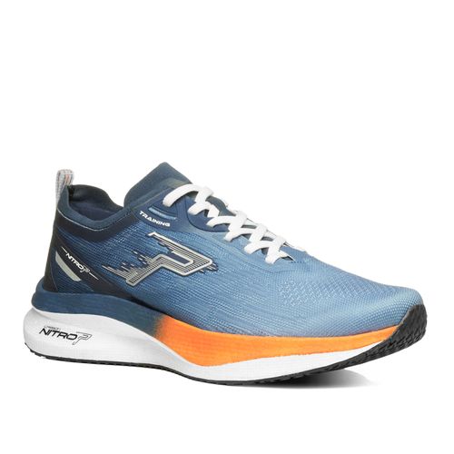 Tênis Esportivo Pegada Masculino em Tecido Blue 190804-03