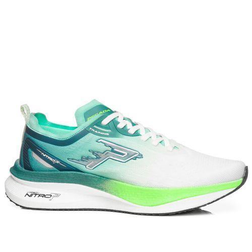 Tênis Esportivo Pegada Feminino em Tecido Off White 290804-02