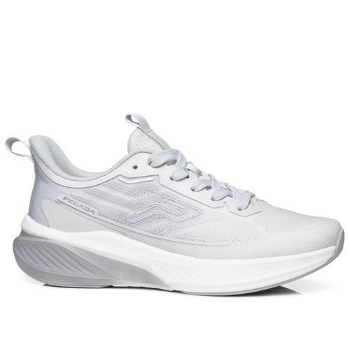 Tênis Esportivo Pegada Feminino em Tecido Grey 291301-01