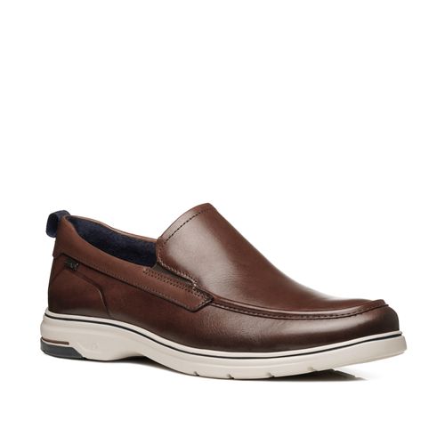 Sapato Casual Pegada Masculino em Couro Pinhão 127303-03